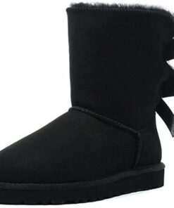 Black Winter Mid-Calf Boots SA56