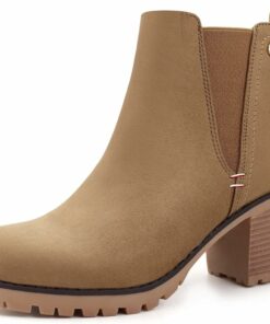 Brown Slip On Chelsea Boots SA78