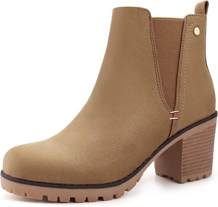 Brown Slip On Chelsea Boots SA78