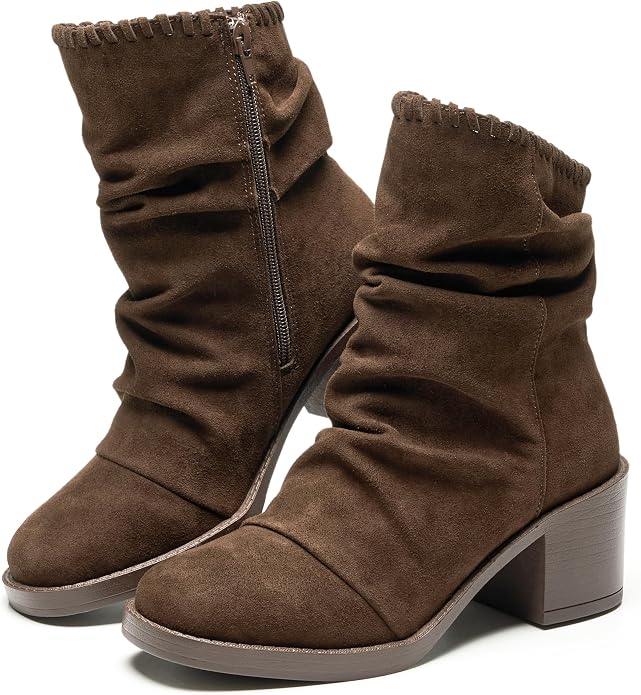 Butcher Suede Ankle Boots SA75