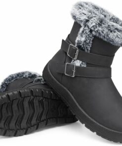 Waterproof Fur Lined Warm Winter Boots SA52