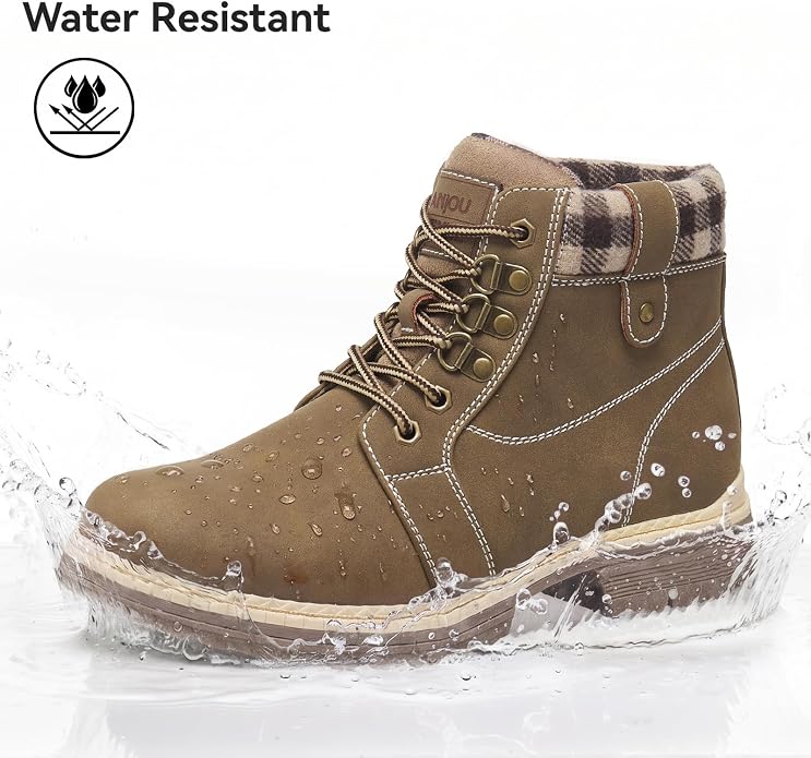 Khaki Walking Hiking Shoes SA137 - Image 2