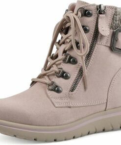 Pale Pink Cushioned Hiker Ankle Boot SA118