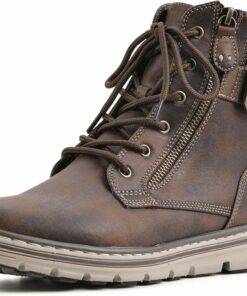 Retro Lace-up Hiker Style Boots SA129