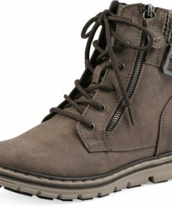 Stone Lace-up Hiker Style Boots SA130
