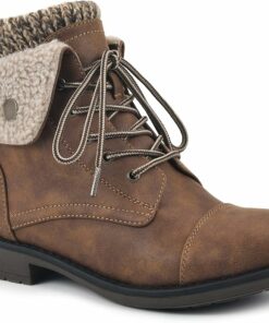 Tobacco Hiking Style Boots SA124