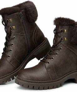 Trendy Comfortable Lace-up Combat Boots SA113