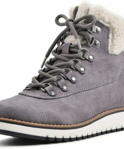 Women's Grey Cozy Boots SA140