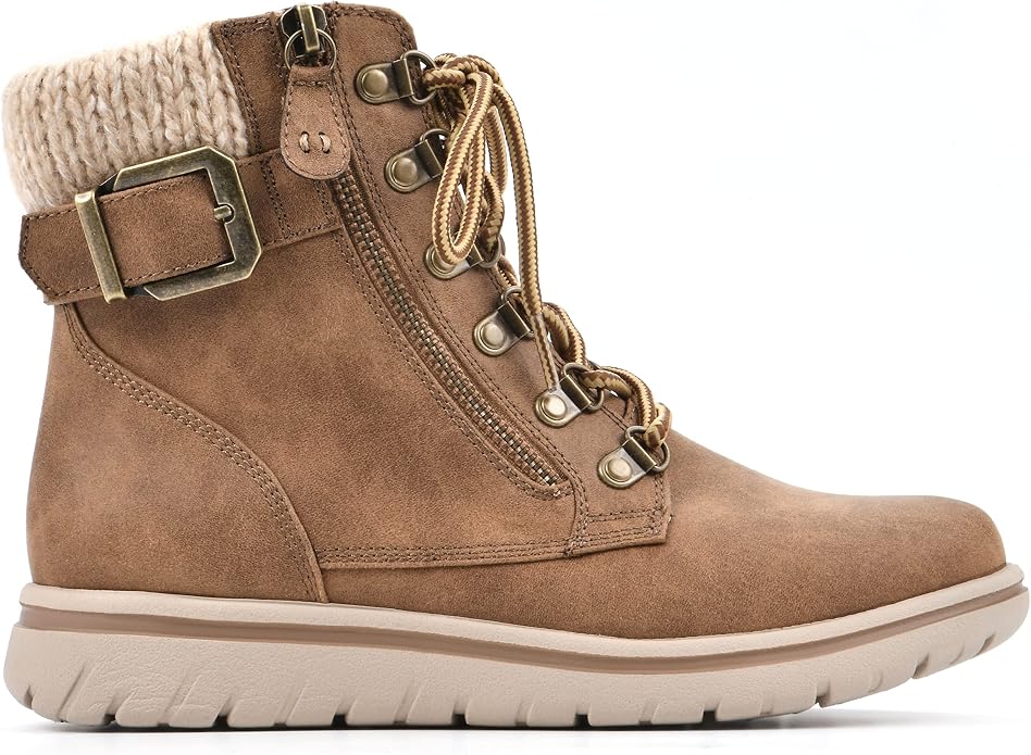 Women's Hearty Cushioned Hiker Ankle Boots SA114 - Image 2